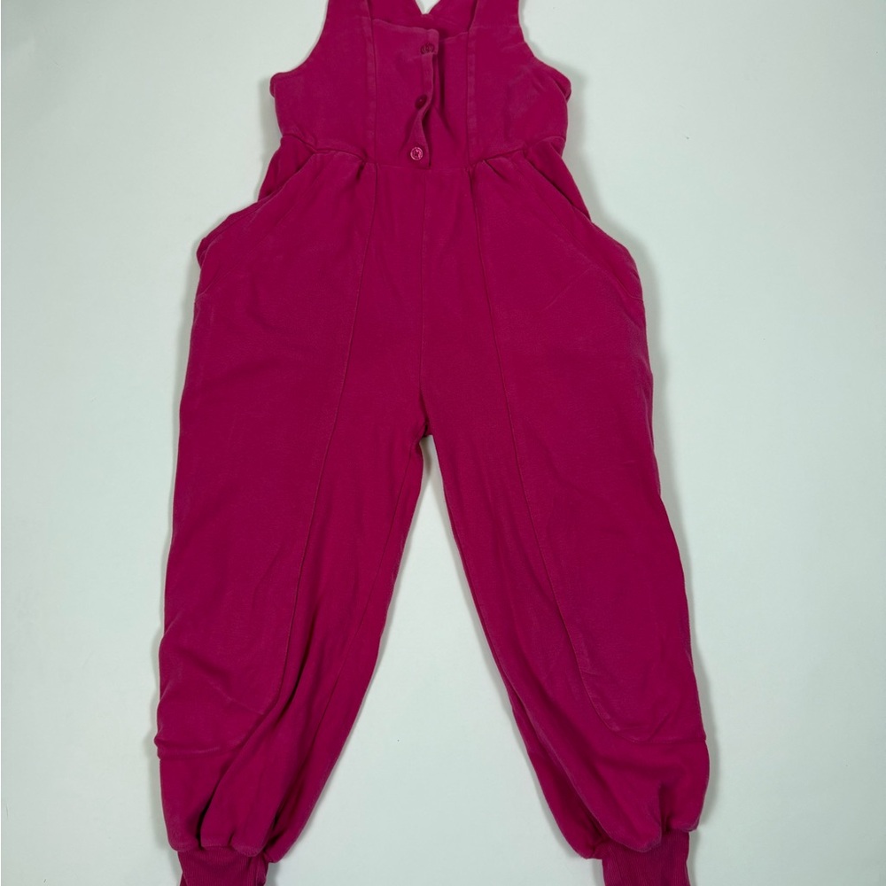 Little Miss Matched Pink Kids Romper Size L